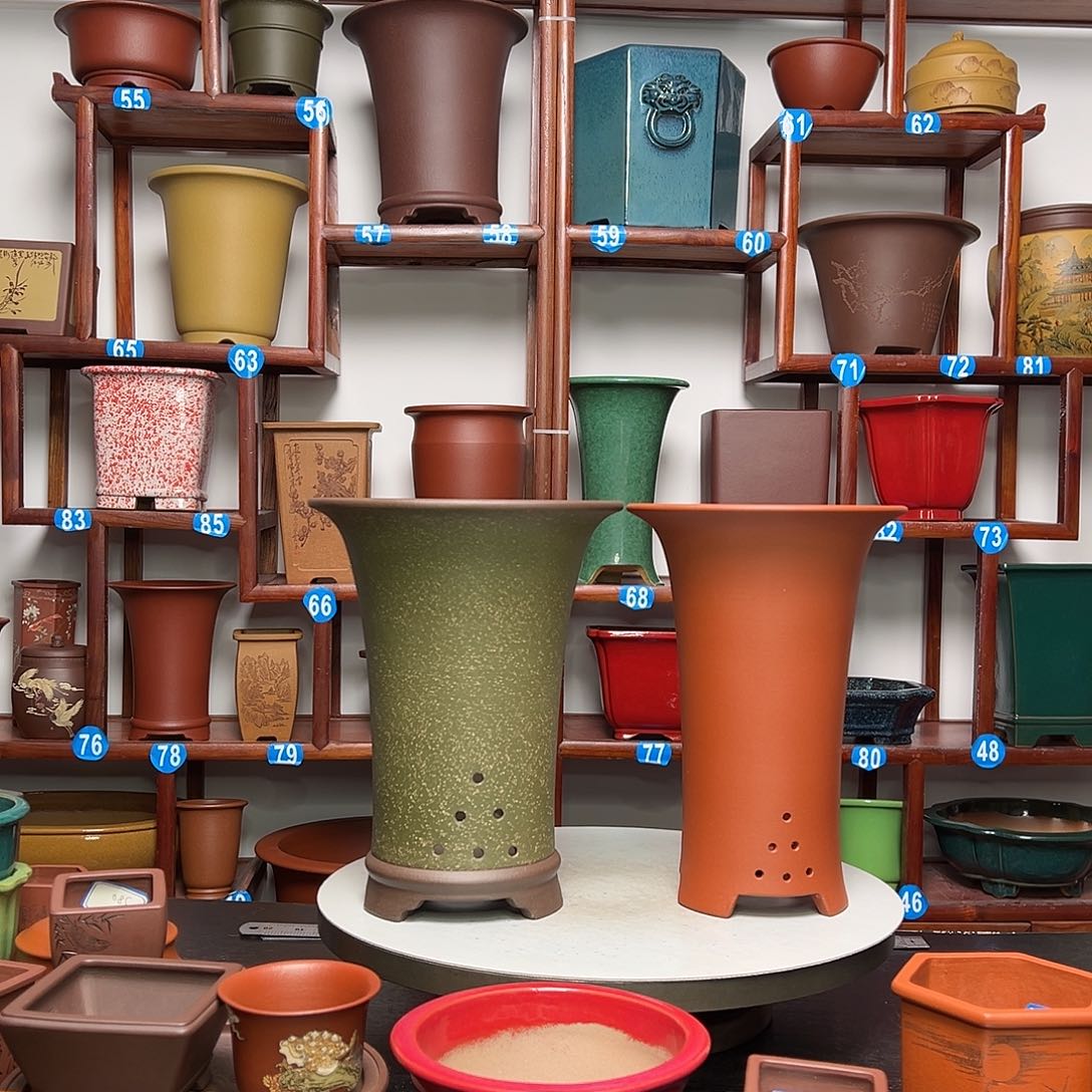 紫砂花盆茶***长紫砂花盆