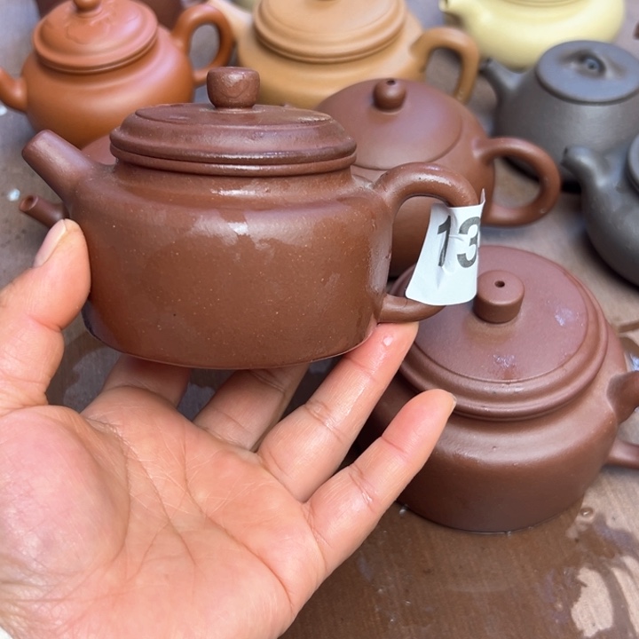 紫砂茶壶十*底槽清半手工220cc