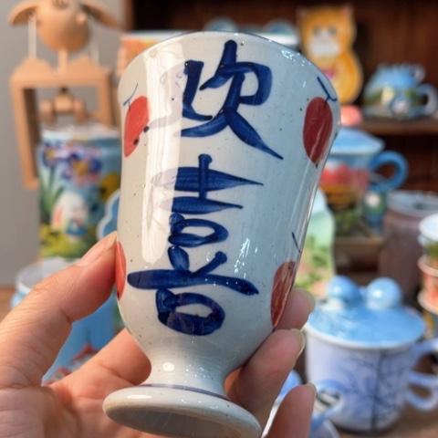 炉景德镇釉下手绘陶瓷 