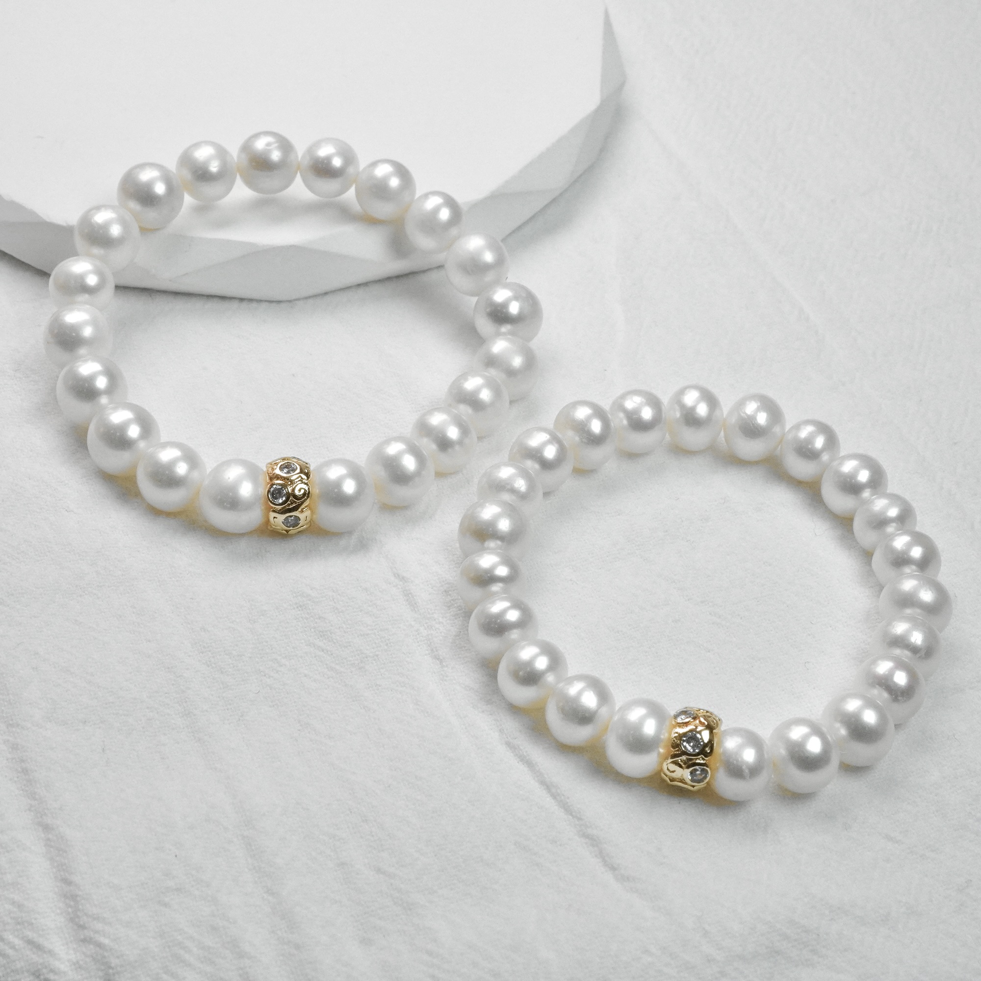 【星浩好物】淡水珍珠DIY手串 QT27H456【多样性发一件】8mm