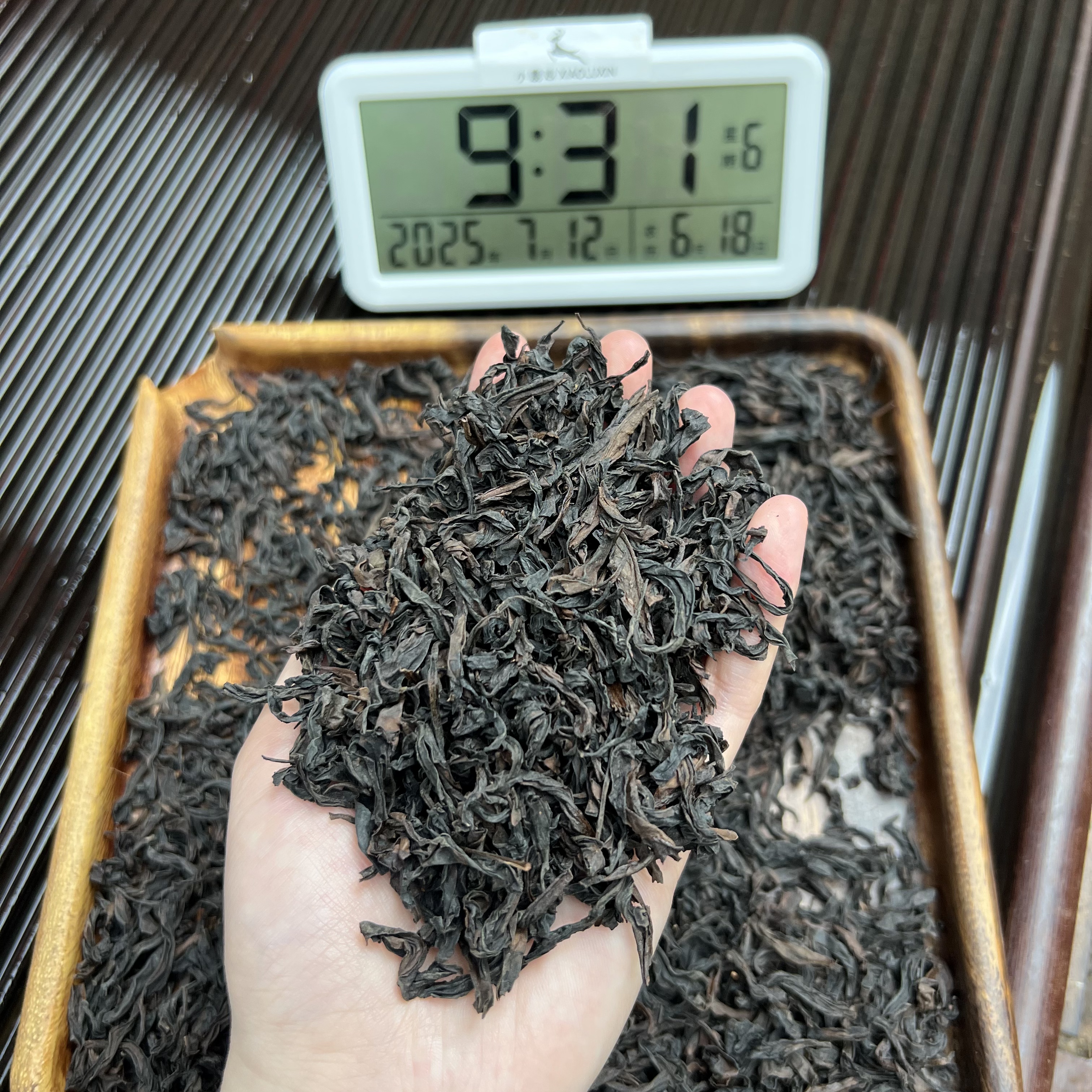 雪梨 武夷岩茶 小鹿收茶 乌龙茶大红袍 7月12