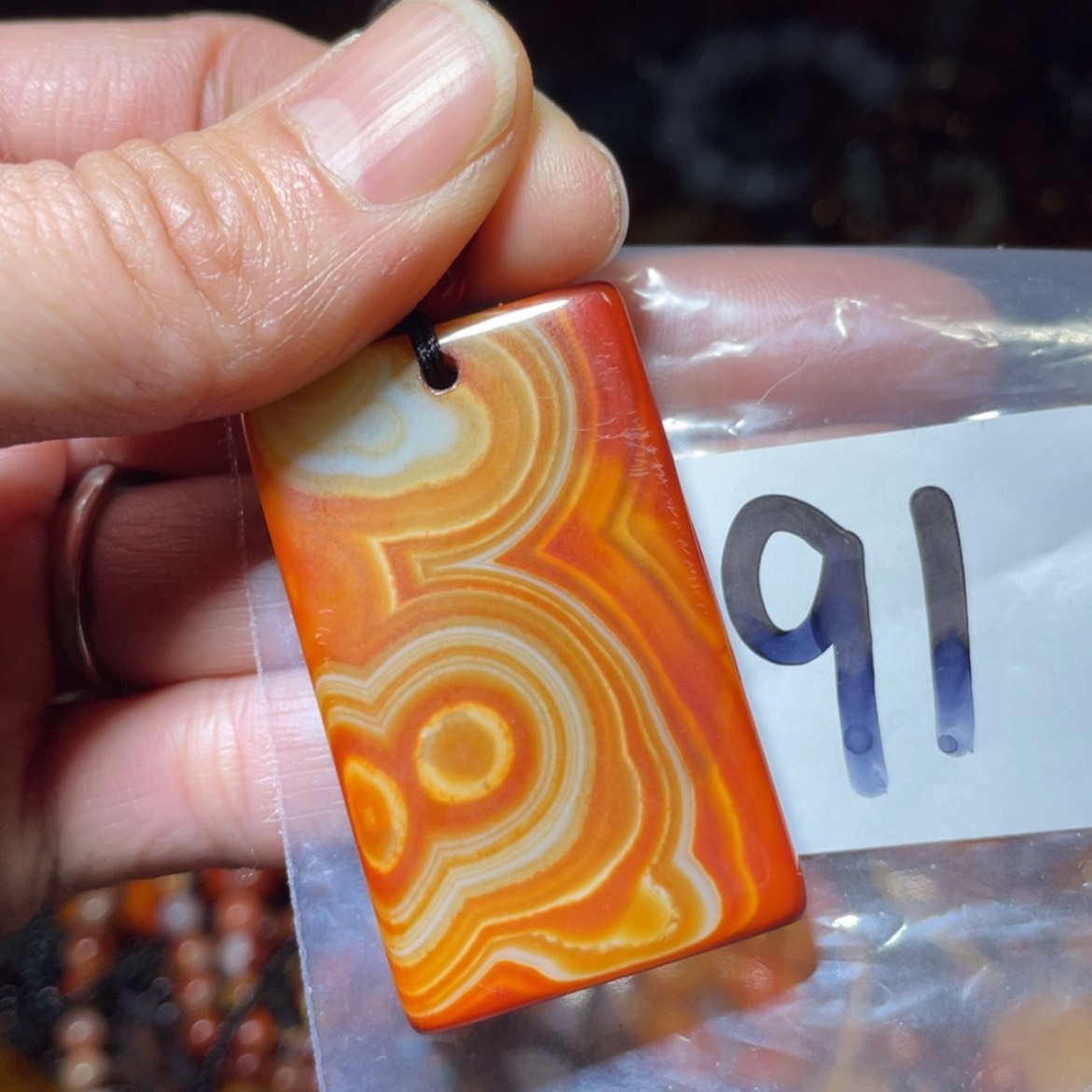 【闪购商品】玛瑙/玉髓颈饰合金