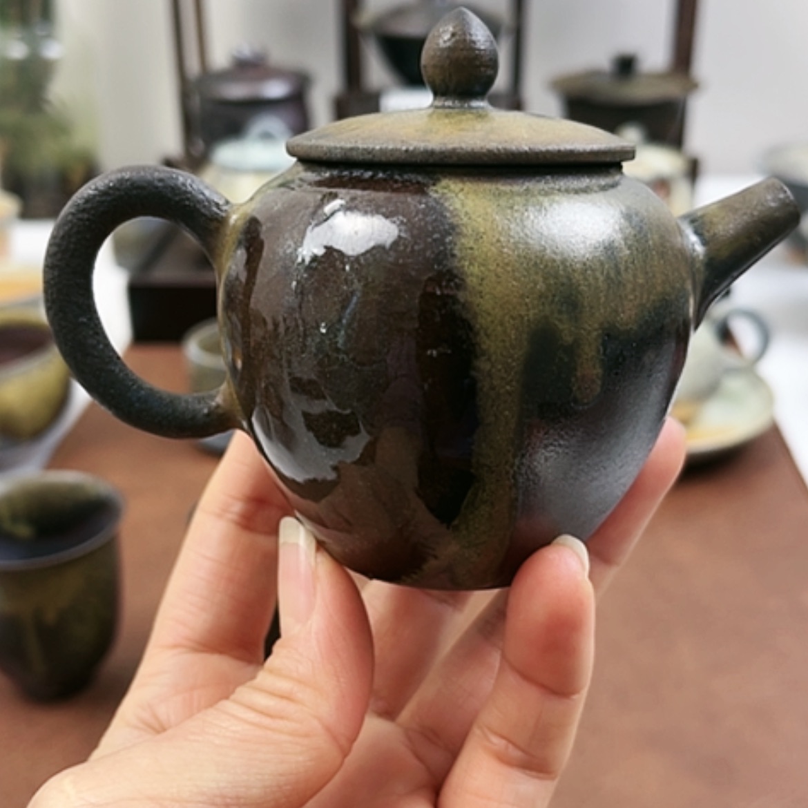 【闪购商品】九**火景德柴烧茶具福利