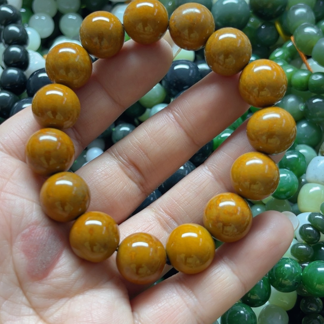 和田玉手链未镶嵌