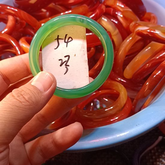 玛瑙/玉髓未镶嵌手镯