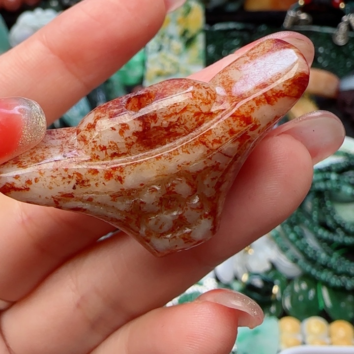 翡翠颈饰未镶嵌天然A货67