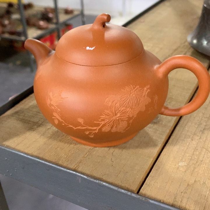 紫砂茶壶原矿手工40