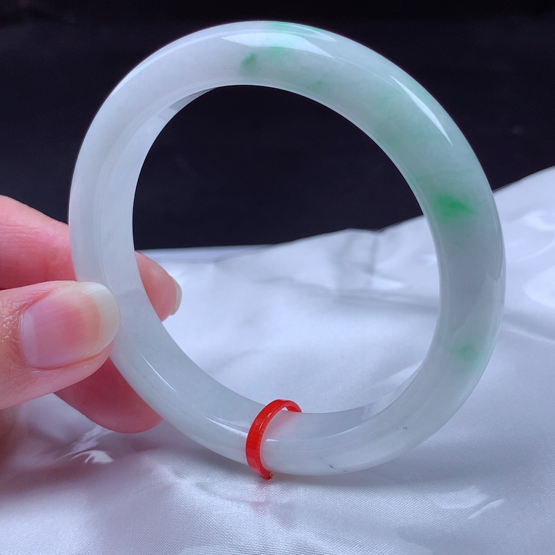 翡翠未镶嵌手镯57圈xd9