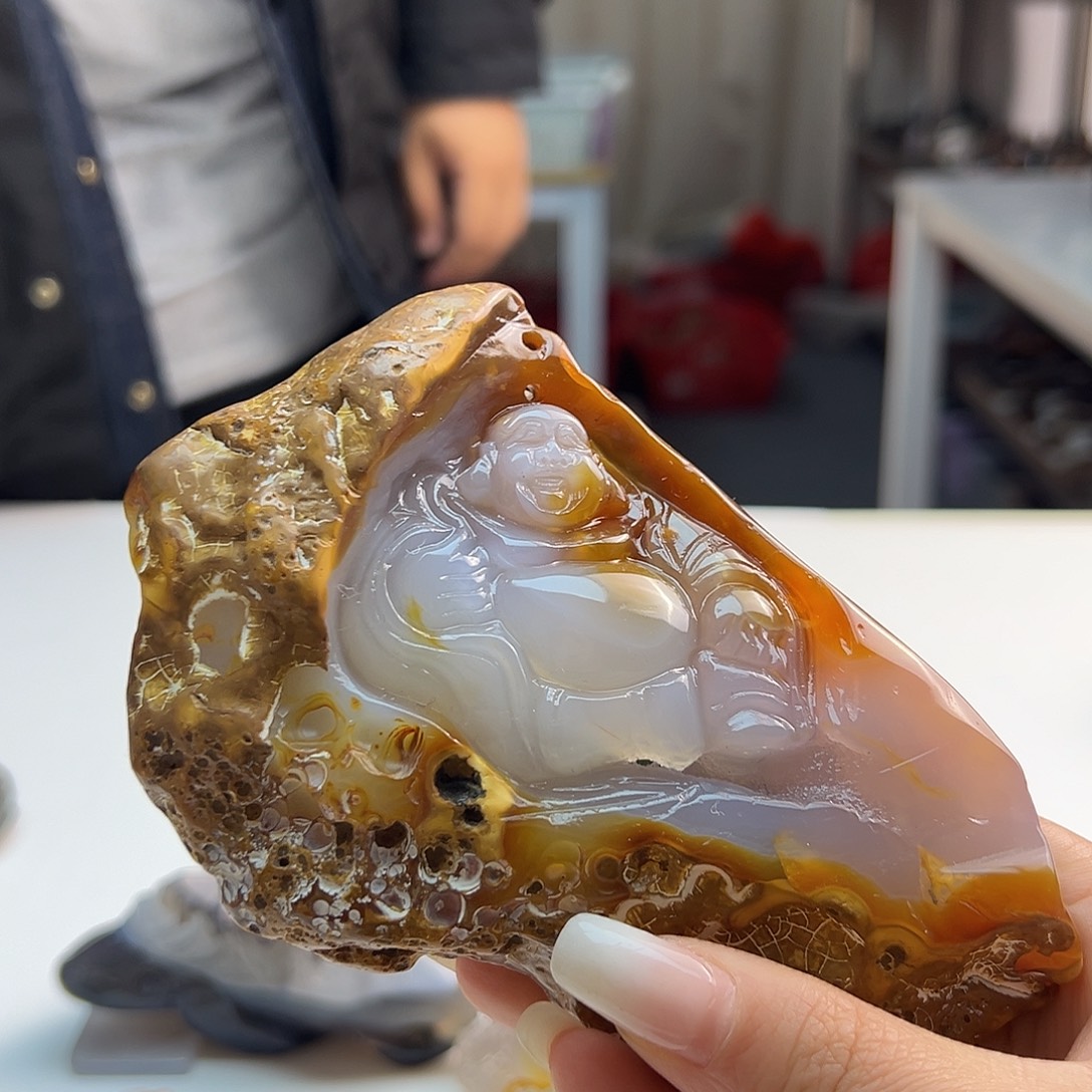 玛瑙/玉髓未镶嵌吊坠(不含链)