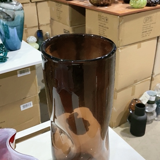 琉璃高度35厘米琉璃花器