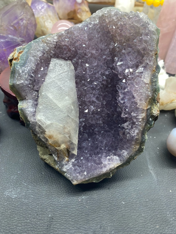 水晶簇摆件客厅玄关