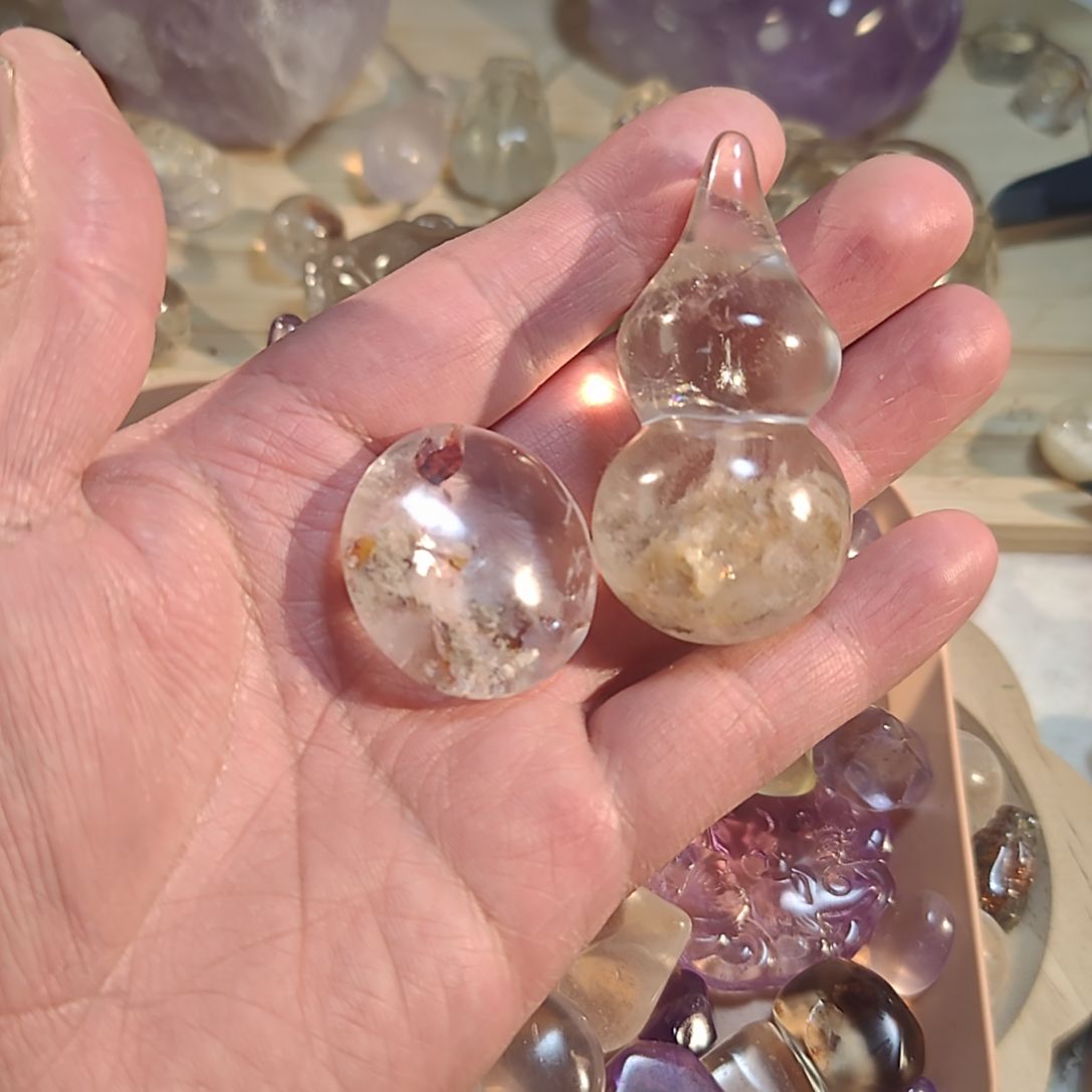 菲***鸟水晶颈饰未镶嵌水晶