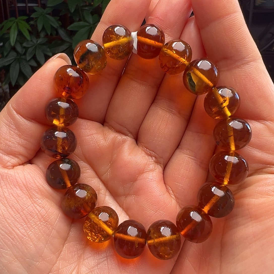 琥珀未镶嵌裸石抚顺琥珀10589十三