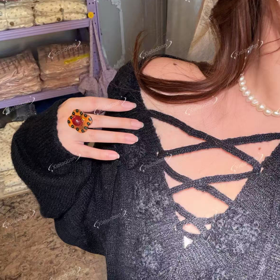 All in #樱花紫 #梦幻岛毛衣921369