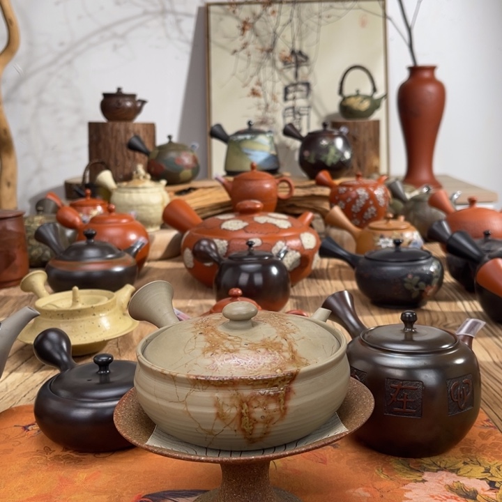 p*常滑博司手作茶壶