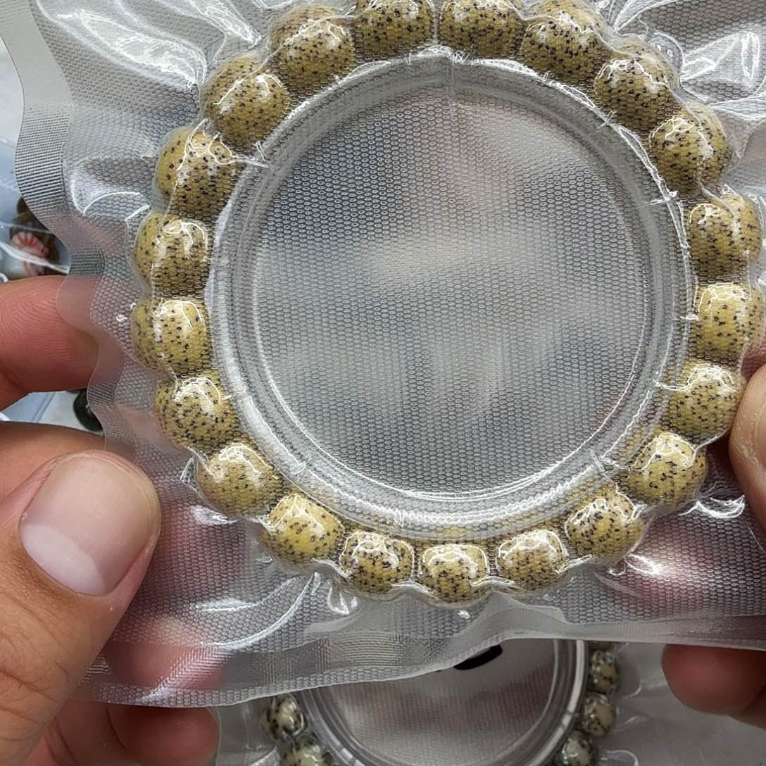 星月菩提手串4荣耀黄星月菩提单圈1.1