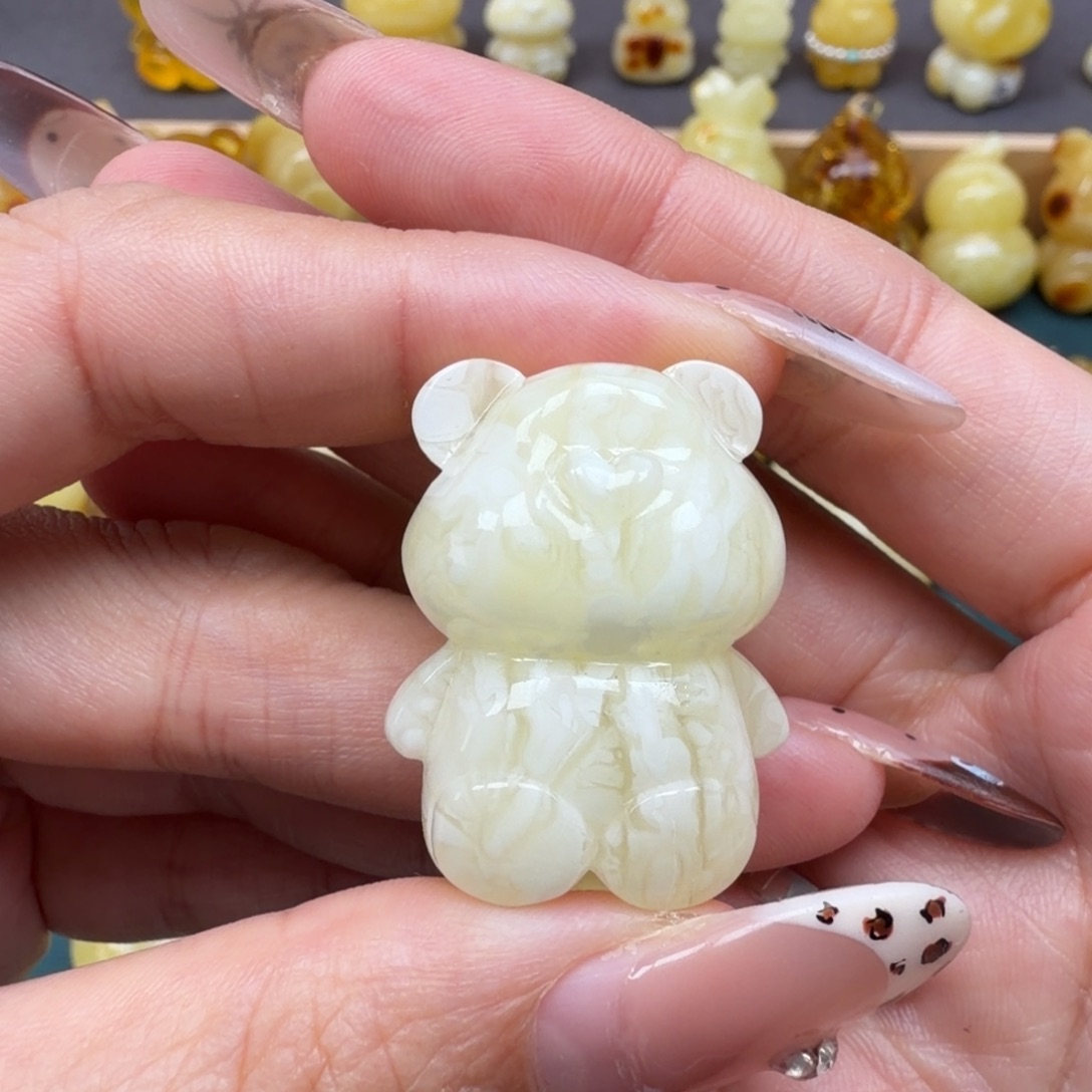 琥珀未镶嵌裸石蜜蜡