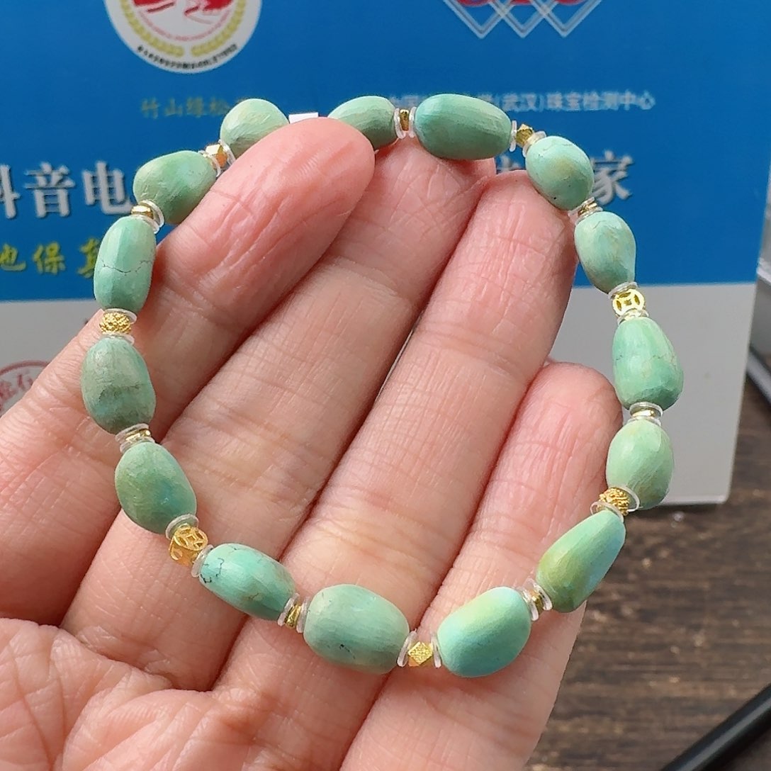 绿松石珠宝奇石未镶嵌