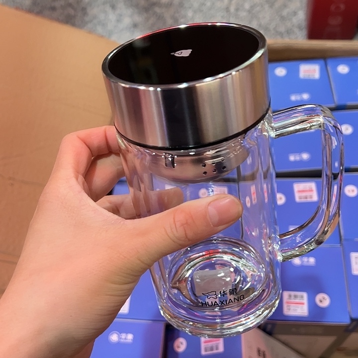 华象玻璃杯3402208本色端杯