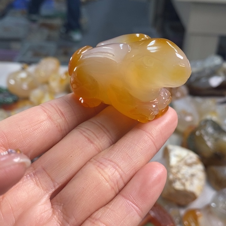 玛瑙/玉髓吊坠(不含链)未镶嵌