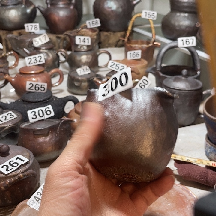 纯手工柴烧茶具精品