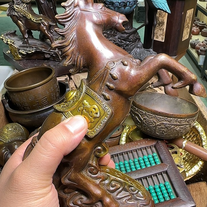 铜器办公室茶室摆件
