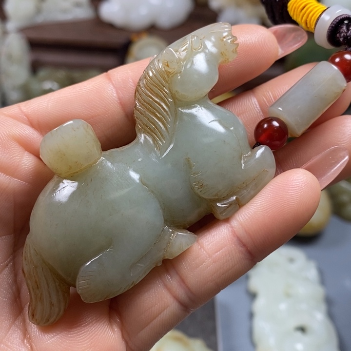 和田玉挂件未镶嵌