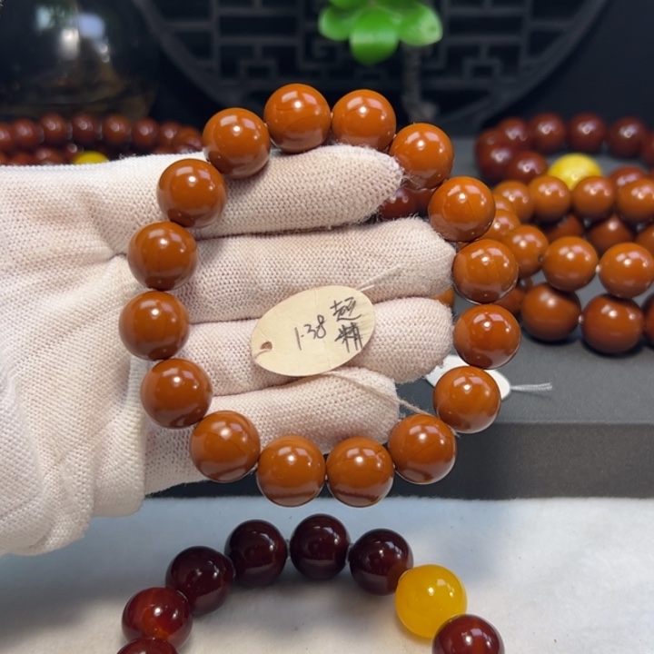 ****尘橄榄核手串/手链1.38超精品