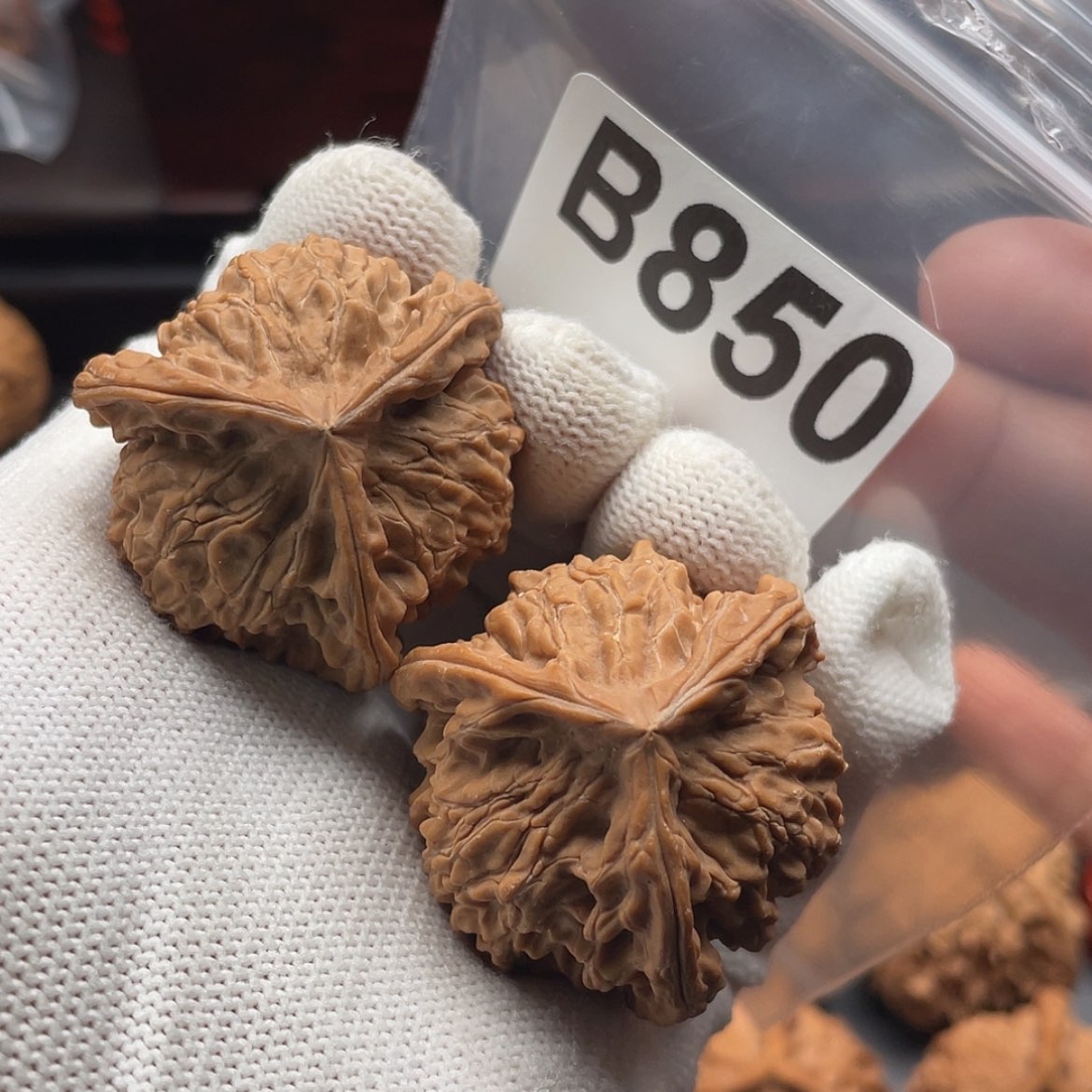 【闪购商品】文玩核桃吊坠B850球奔全品37