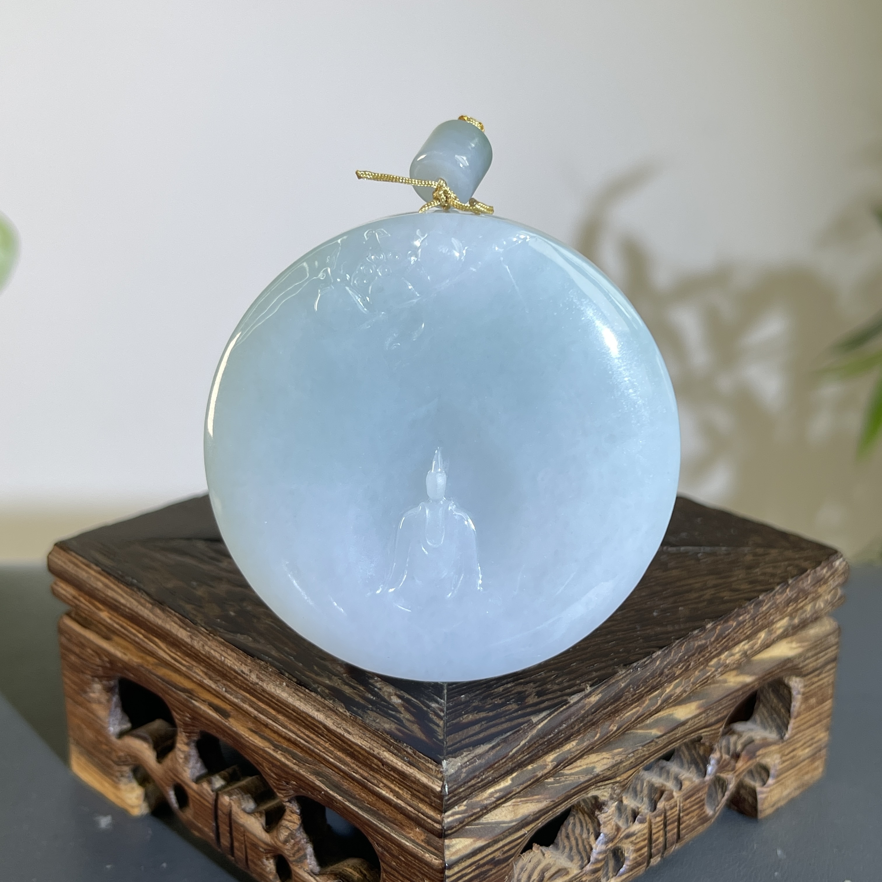 JCB24-118 天然缅甸A货翡翠 悟道