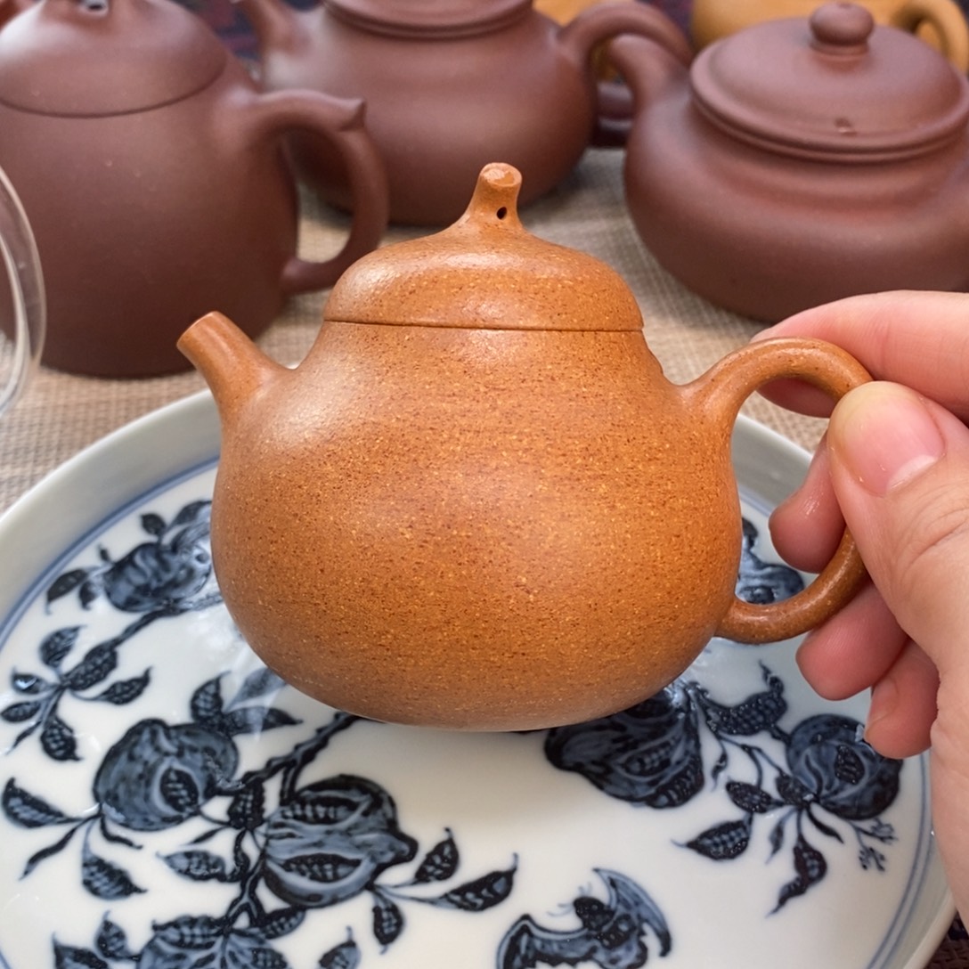紫砂茶壶紫砂壶降坡泥小甜瓜11111
