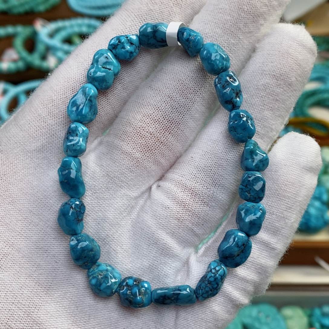 未镶嵌绿松石手串