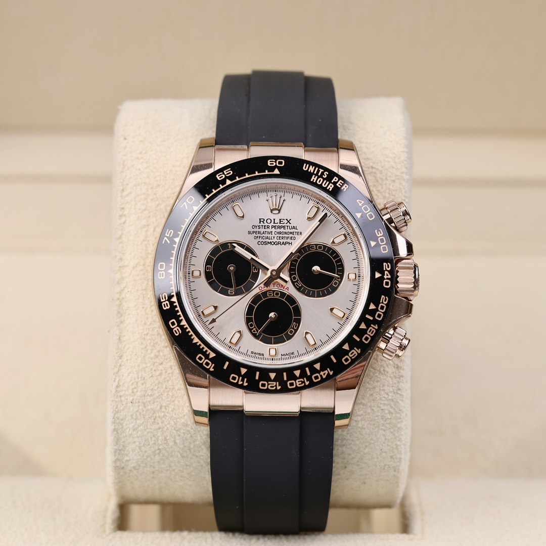 95新 Rolex/劳力士 116515 新款玫瑰金盘贝嫂 2023年2月保卡
