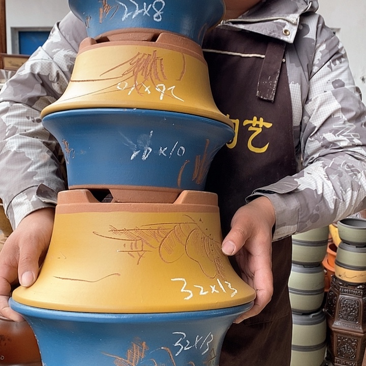 紫砂花盆紫砂工艺厂