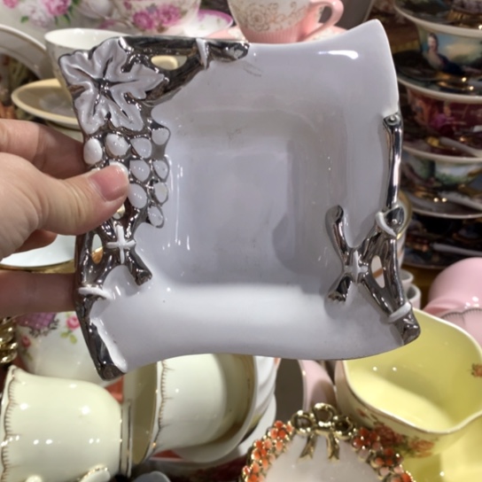 瓷片微瑕陶瓷处理介意请慎拍长13厘米