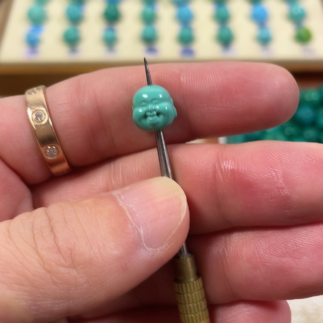 手工雕刻配饰配珠尺寸8