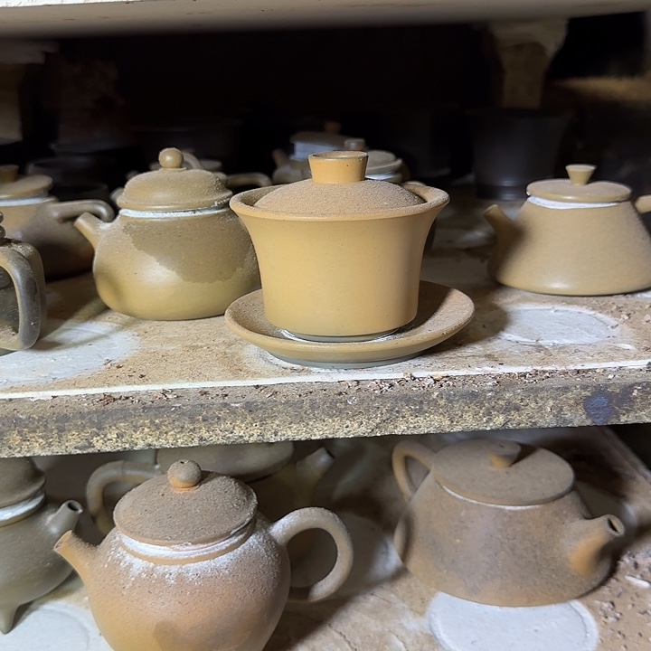 泥塑坭兴陶龙窑柴烧