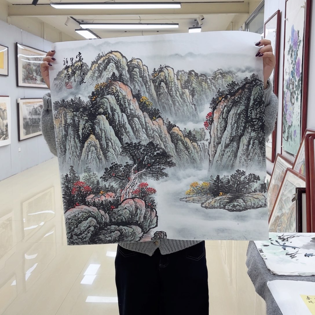 国画国画作品集一个