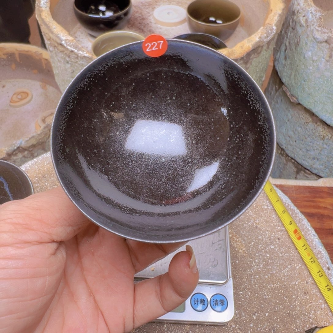 茶盏227 建窑建盏青钰龙窑