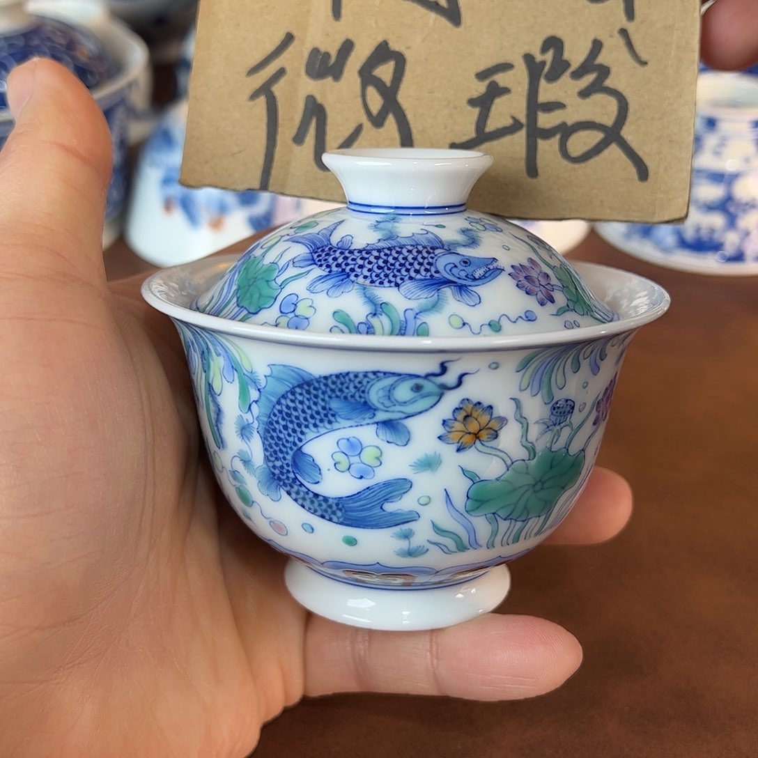 杯景德镇全手工手绘陶瓷