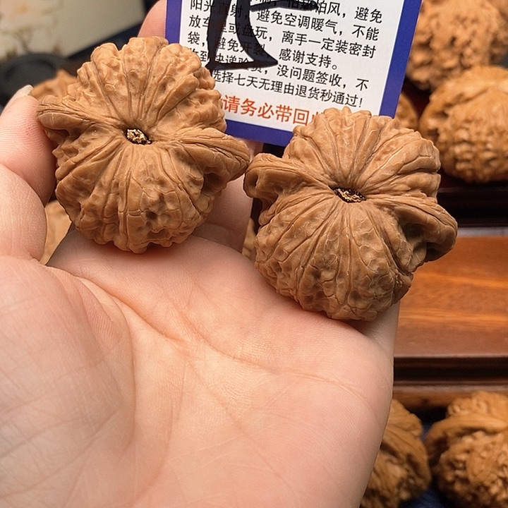 桃核吊坠酷**迪血麒麟狮子头46