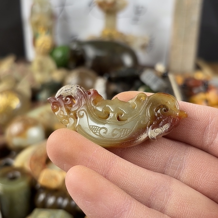 和田玉挂件未镶嵌