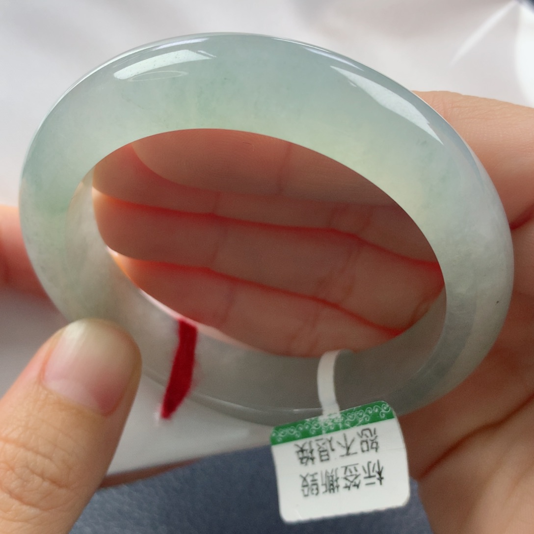 未镶嵌手镯翡翠缅甸天然翡翠A货54正