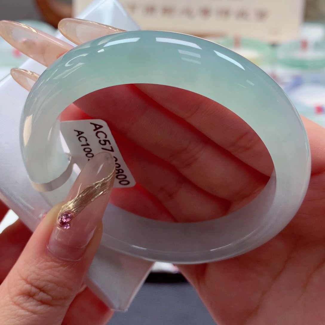 翡翠手镯未镶嵌手镯22