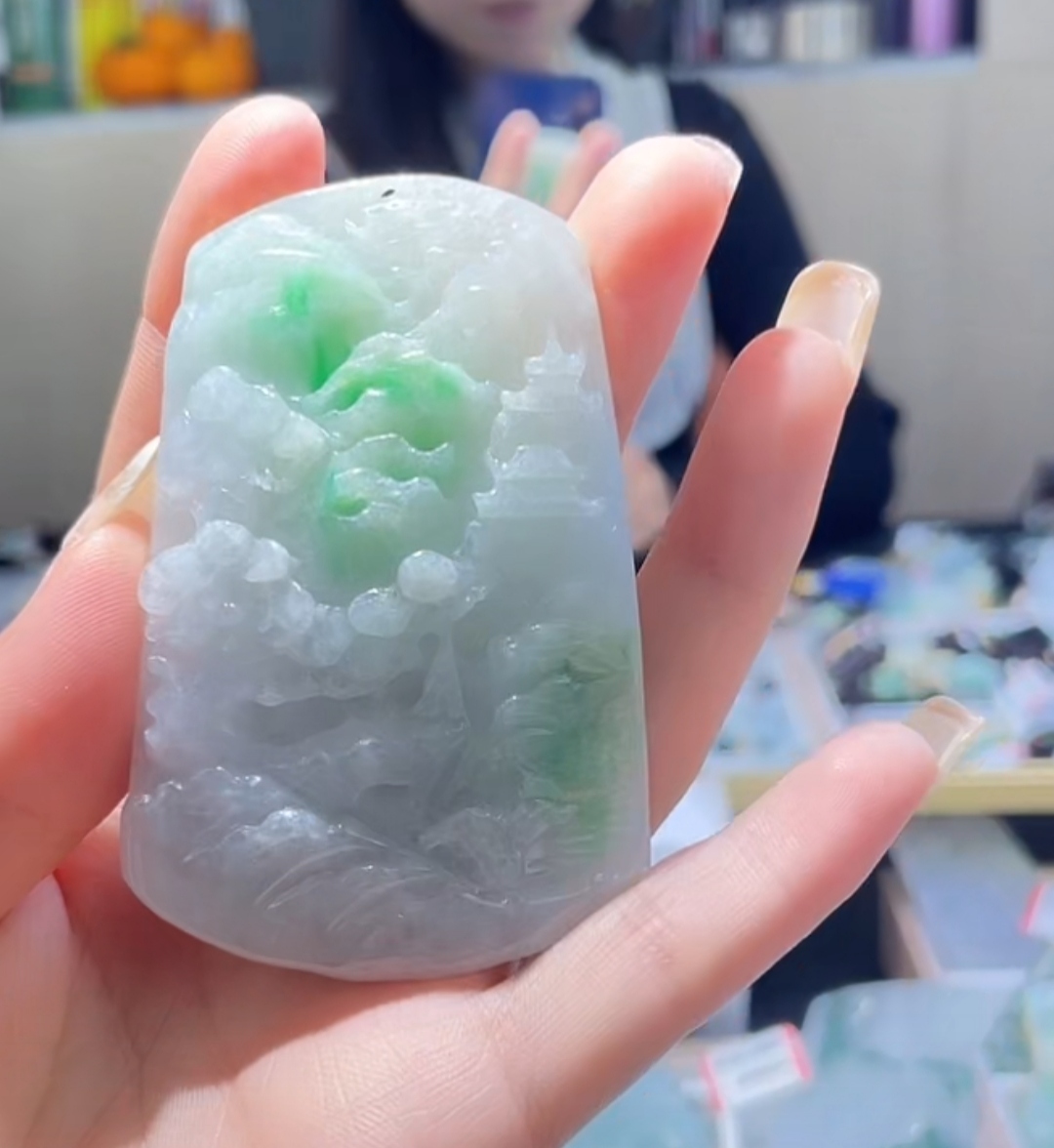 天然缅甸翡翠A货