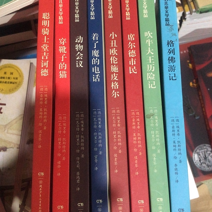 莱斯特纳儿童文学8本精装