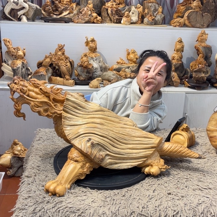 柏木太行崖柏坨坨龙龟