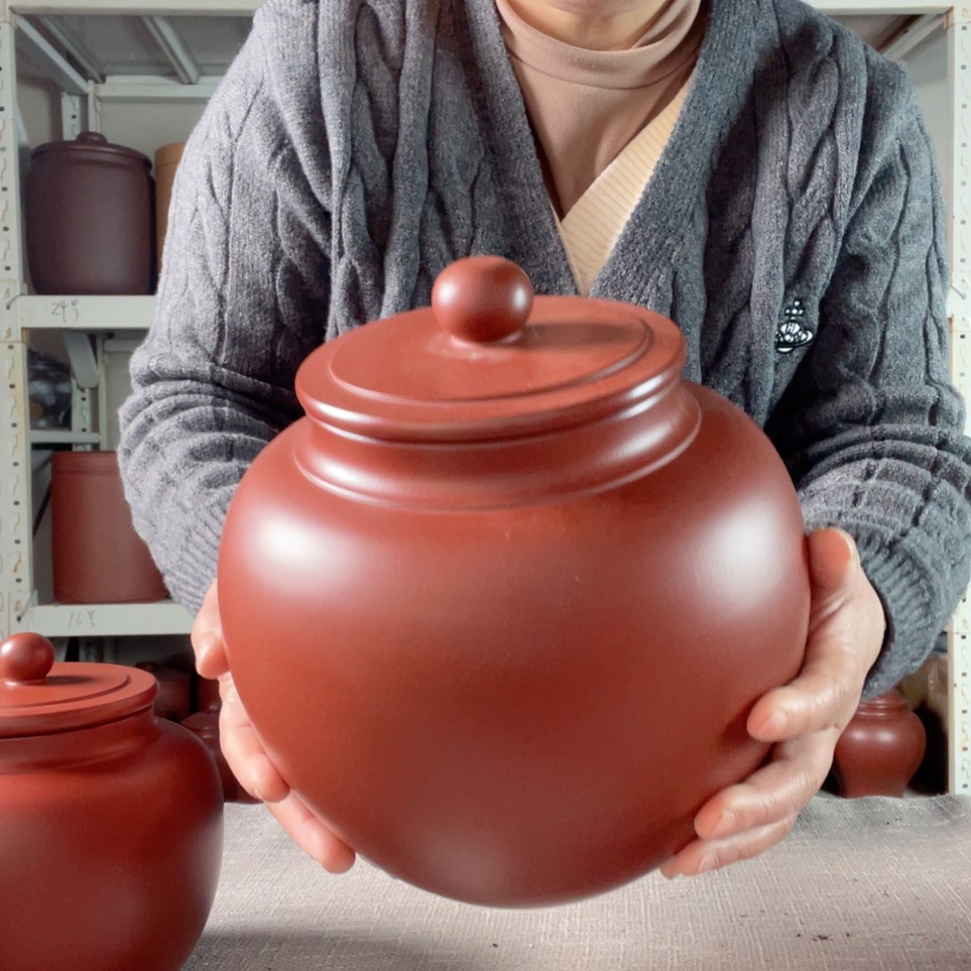 紫砂茶叶罐简*今天晚上