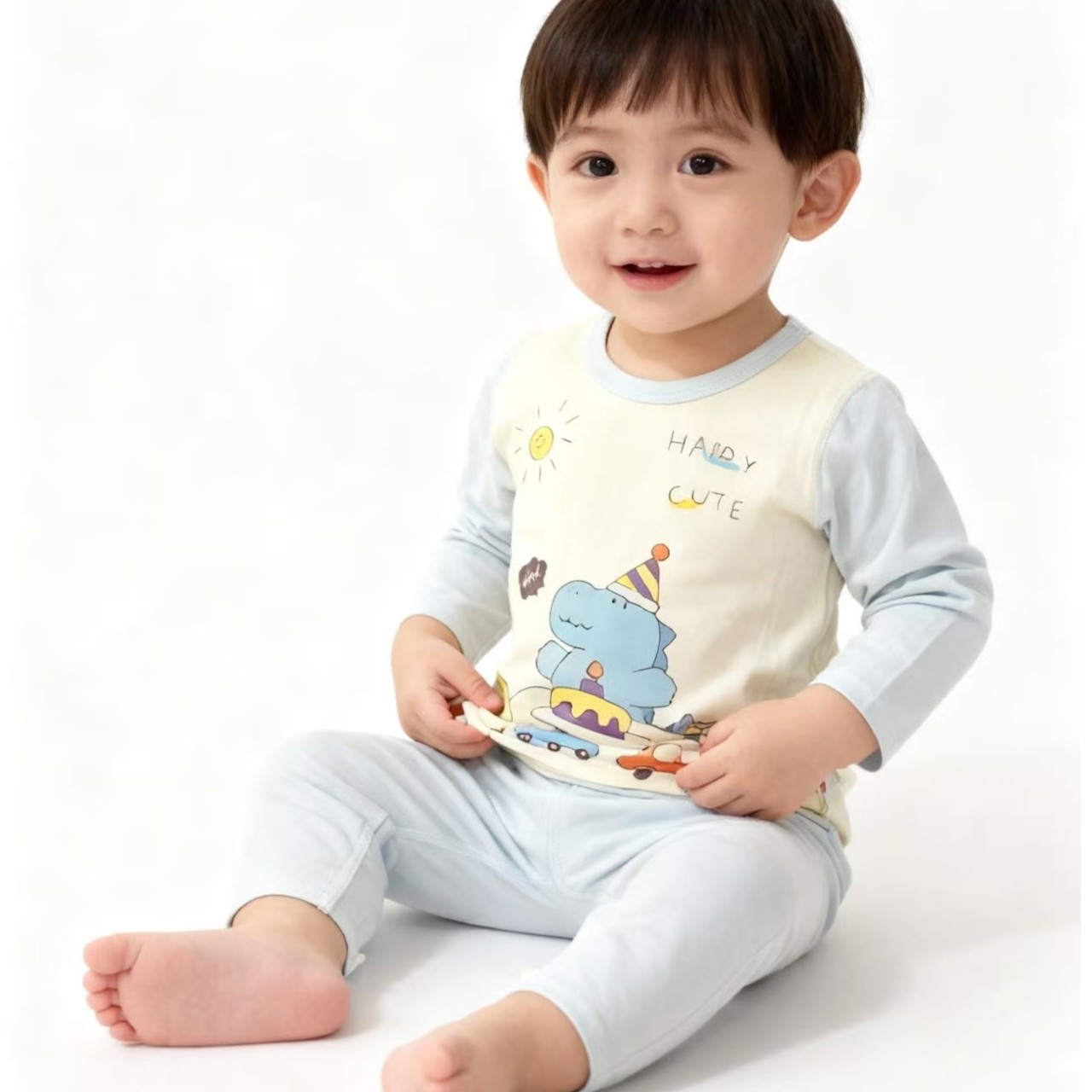 双婴朵 莱卡家居服