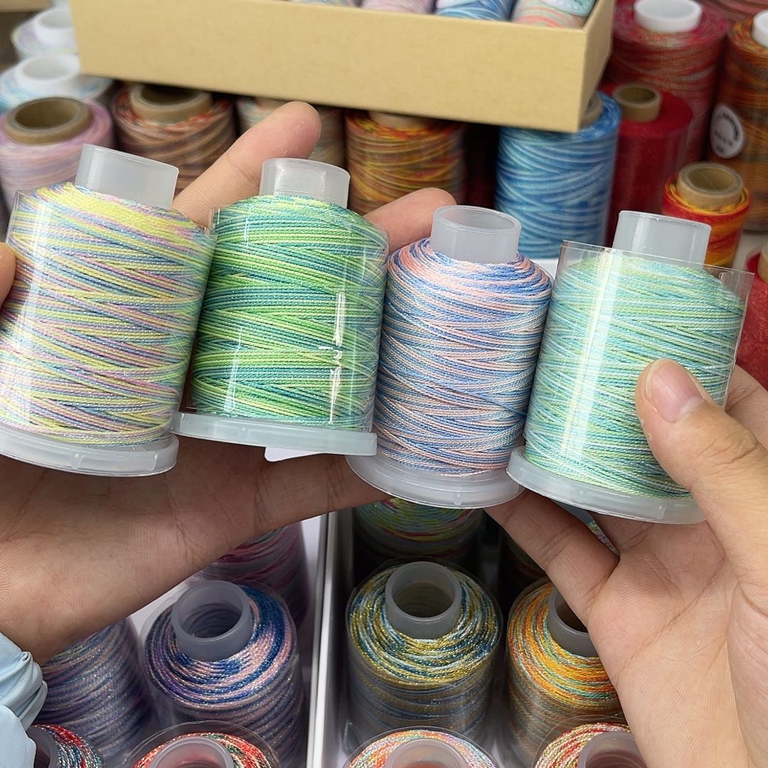 孤品c 5 9股星空段染股线4个40g180m